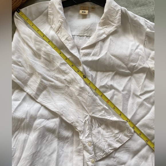 Hana Tajima X UNIQLO button down blouse XS - Picture 6 of 7